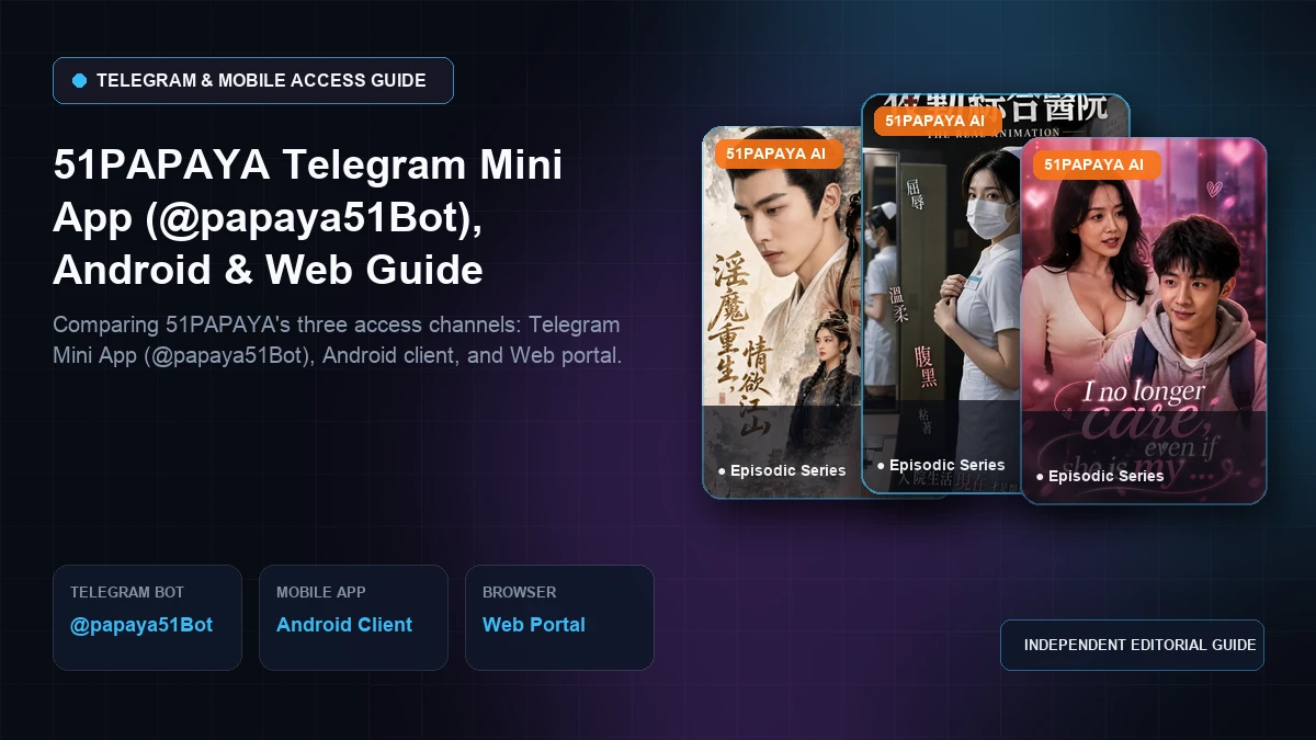 51PAPAYA Telegram Mini App (@papaya51Bot), Android APK & Web Portal Guide