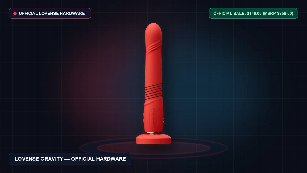 Lovense Gravity Review: Smart Automatic Thrusting & Rotating Male Stroker Breakdown
