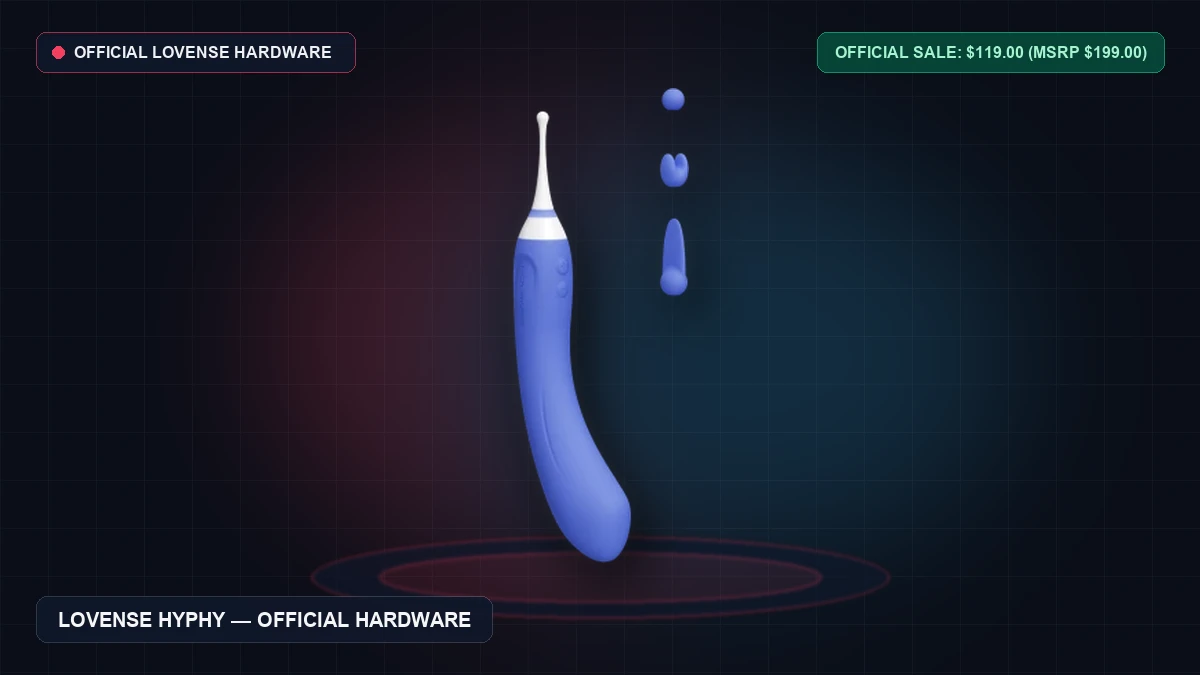 Lovense Hyphy Review: Dual-Action High-Frequency Micro-Vibration & Clitoral Suction