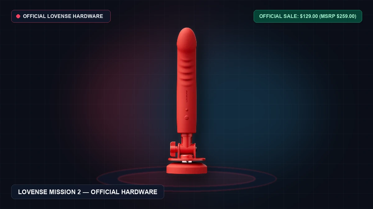 Lovense Mission 2 Review: Programmable Smart Thrusting Dildo Benchmarked