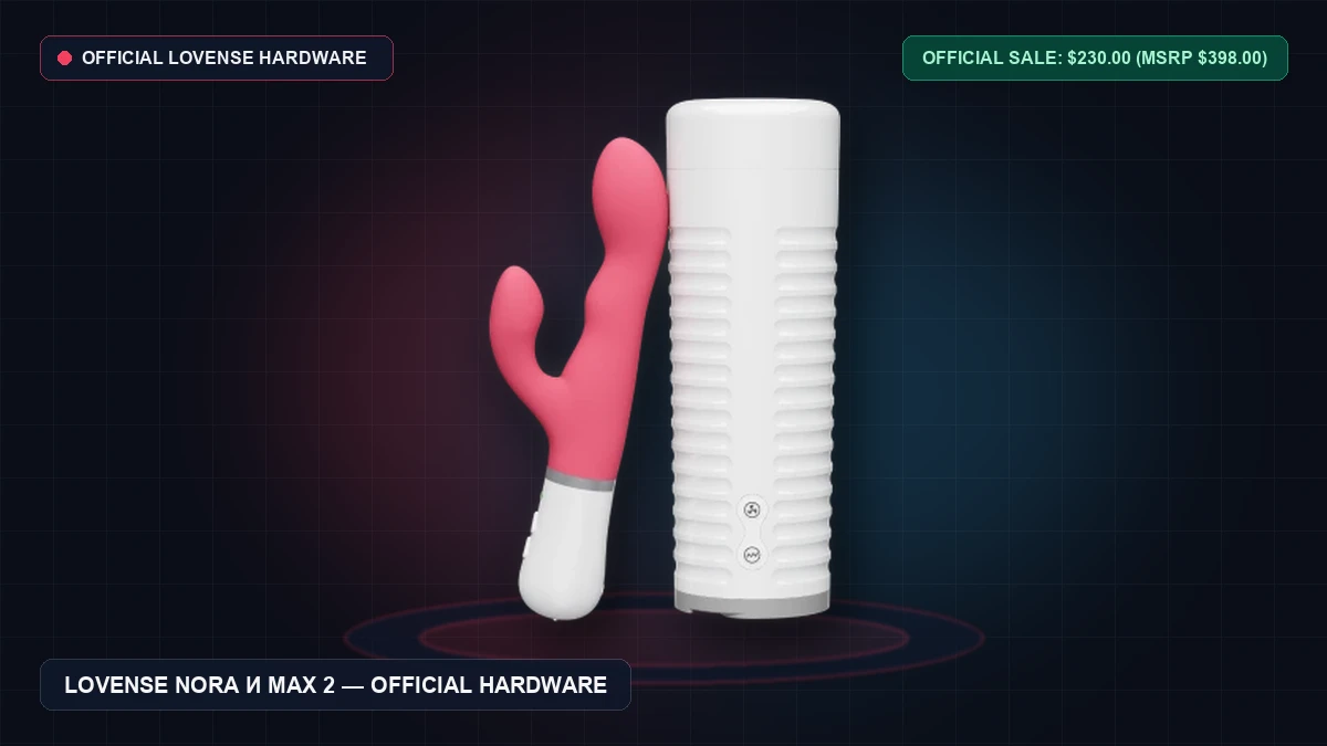Lovense Nora & Max 2 Remote Sync Benchmark: Teledildonics Protocol Analysis & Teardown