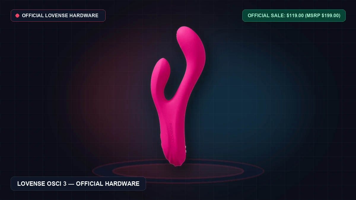 Lovense Osci 3 Review: Next-Gen Oscillating G-Spot Vibrator Benchmarked
