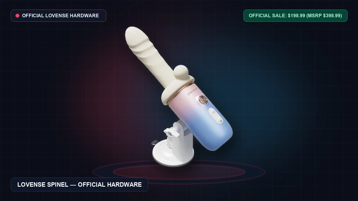 Lovense Spinel Review: Smart Thrusting & Rotating Stroker Tested