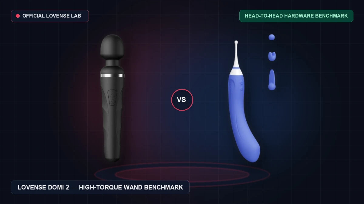 Lovense Domi 2 vs. Hitachi Magic Wand: Wireless Smart Wand vs. Corded Power