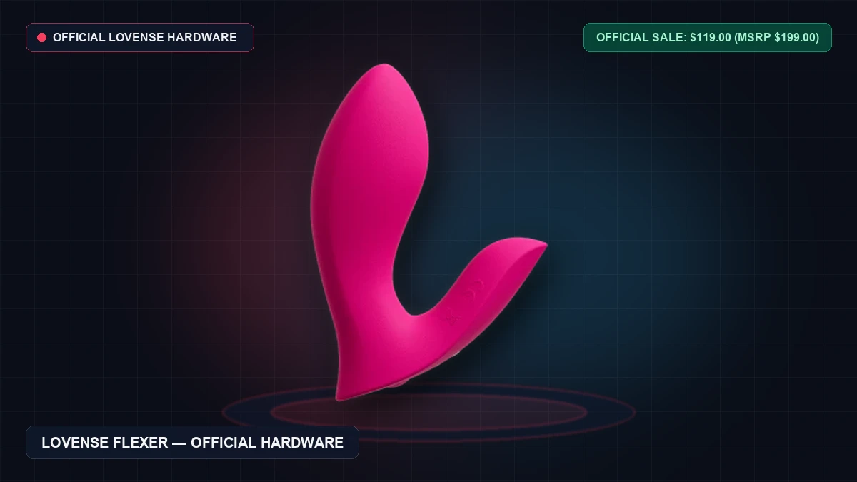 Lovense Flexer Review: Motorized Clitoral Tapping & Suction Dual Stimulator