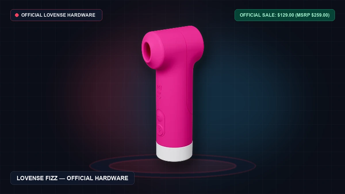 Lovense Fizz Review: Is the Dual-Head Suction & Tapping Worth It?