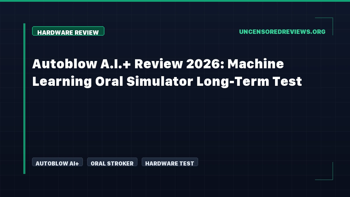 Autoblow A.I.+ Review 2026: Machine Learning Oral Simulator Long-Term Test