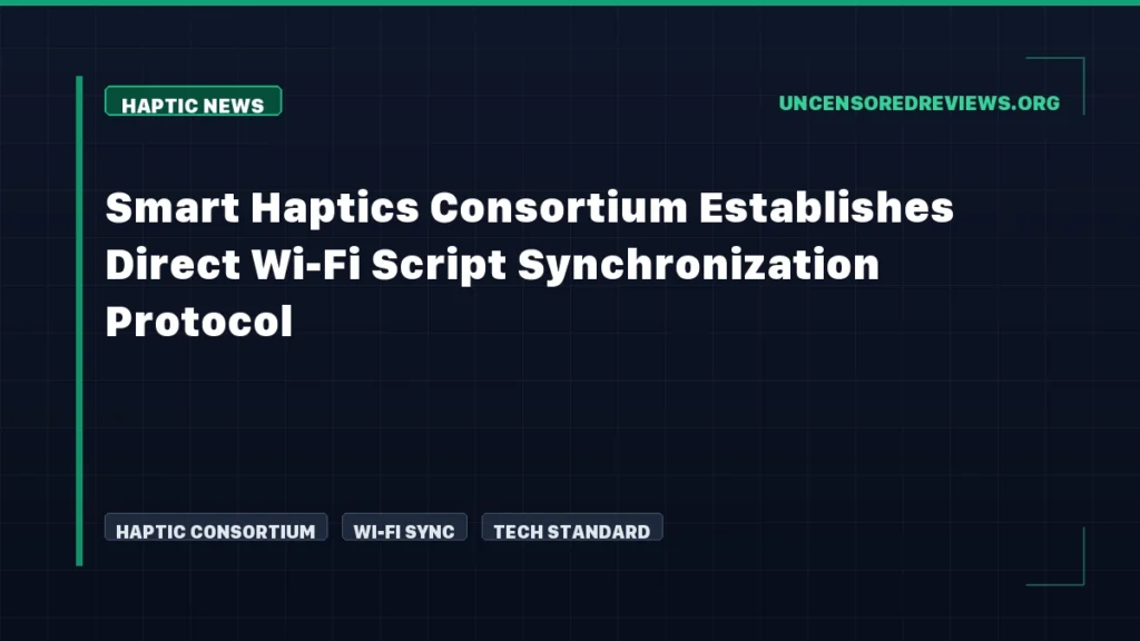 Smart Haptics Consortium Establishes Direct Wi-Fi Script Synchronization Protocol Smart Haptics Consortium Establishes Direct Wi-Fi Script Synchronization Protocol