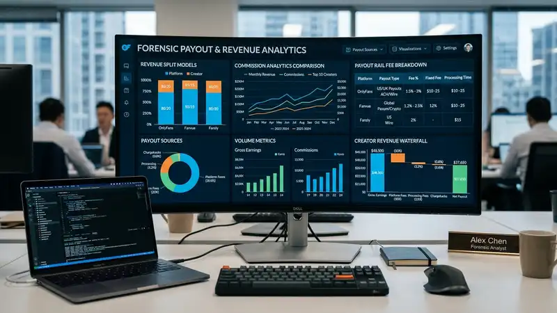 Creator Platform Payout & Fee Forensics: Fanvue vs OnlyFans vs Fansly in 2026