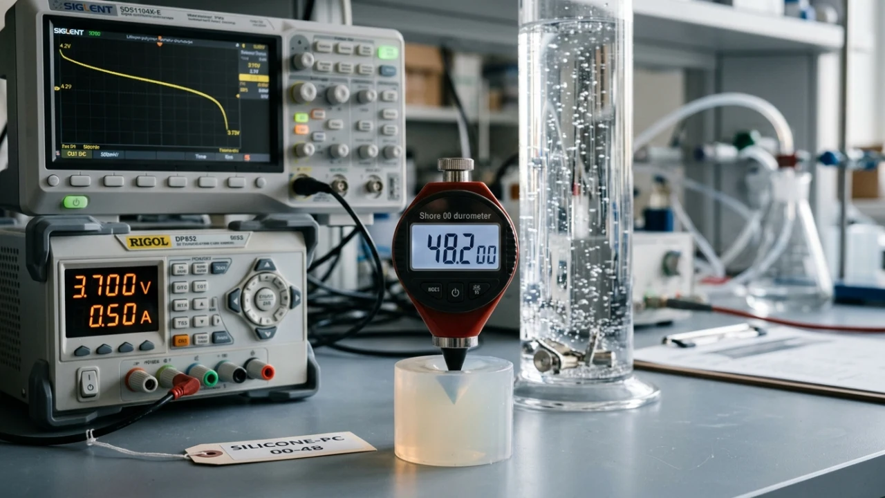 Shore 00 Silicone Durometer & LiPo Charge-Cycle Degradation in Waterproof Rechargeable Adult Gear
